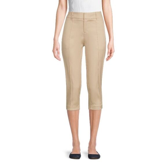 WOMEN’S Pull-On Stretch Comfy Capri Pants Size 8 - Picture 5 of 7